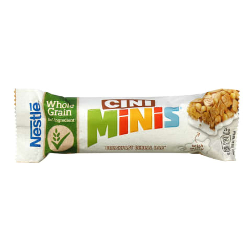 Hommikueine batoon vitamiinide ja mineraaltoitainetega Cini Minis Nestle 25g