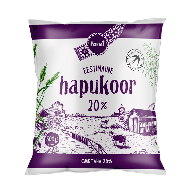 Hapukoor 20%, FARMI, 500 g