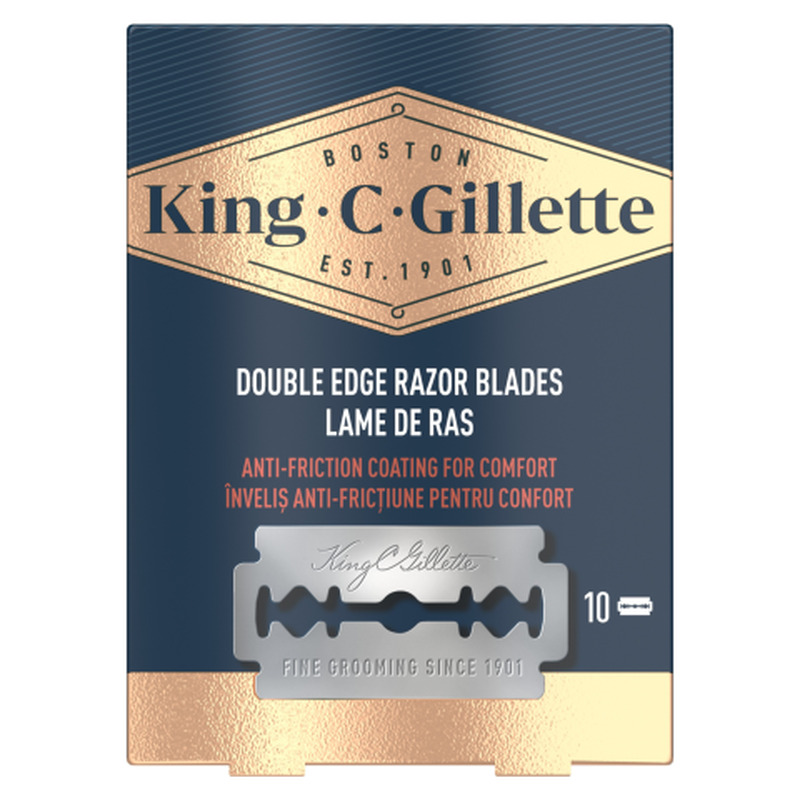 Raseerija terad King C Gillette 10 tk.