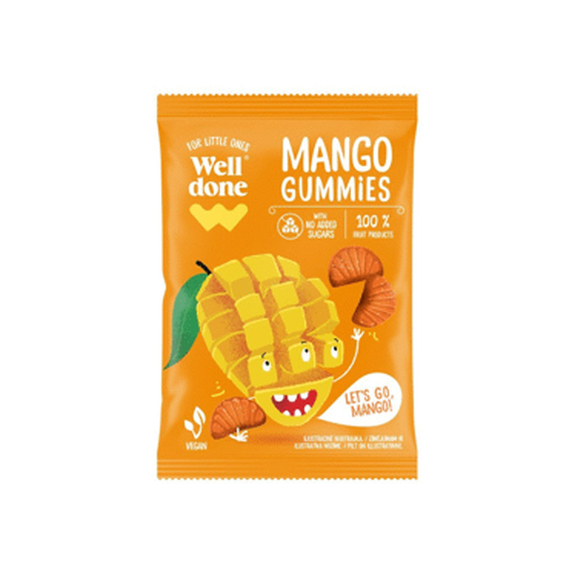 Kummikommid,mango WELL DONE 35g