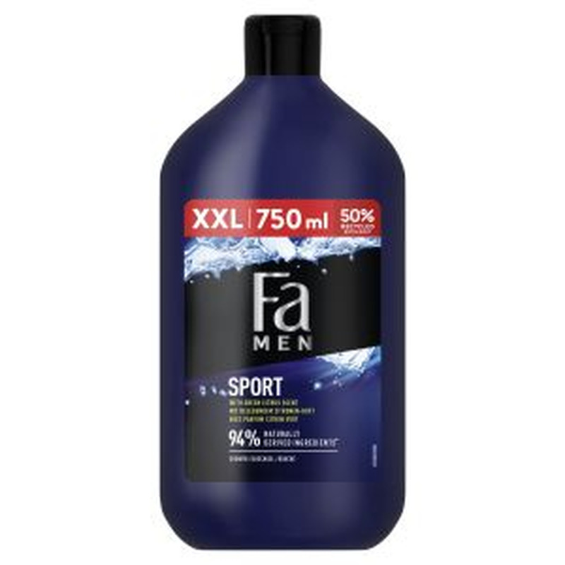 Dušigeel Sport meestele, FA MEN, 750 ml