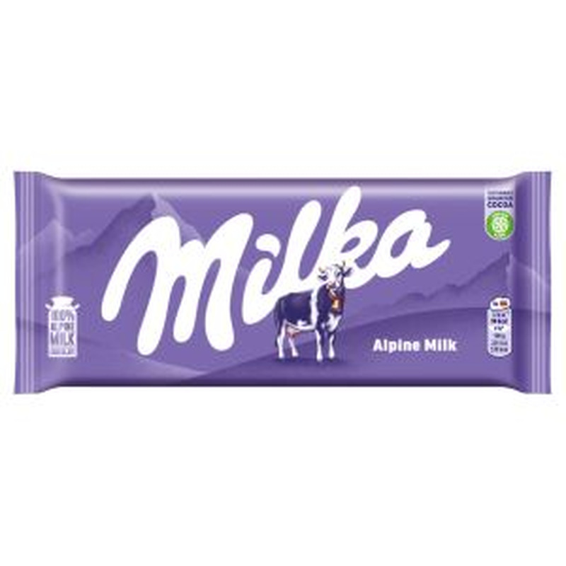 Milka piimašokolaad 100g