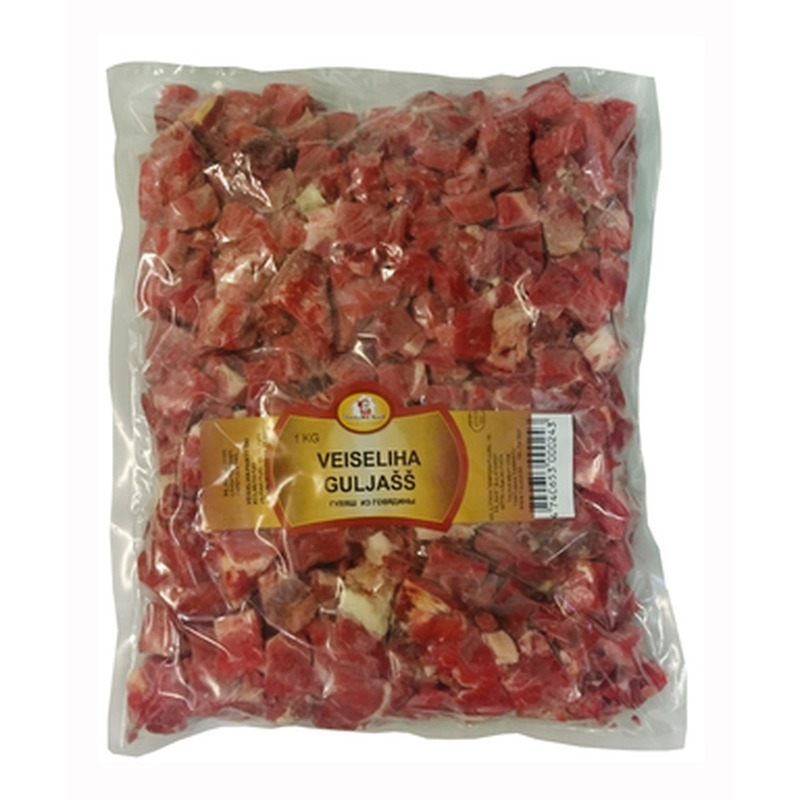 VANAEMA KÖÖK Veiseliha guljašš 1kg (külmut.)