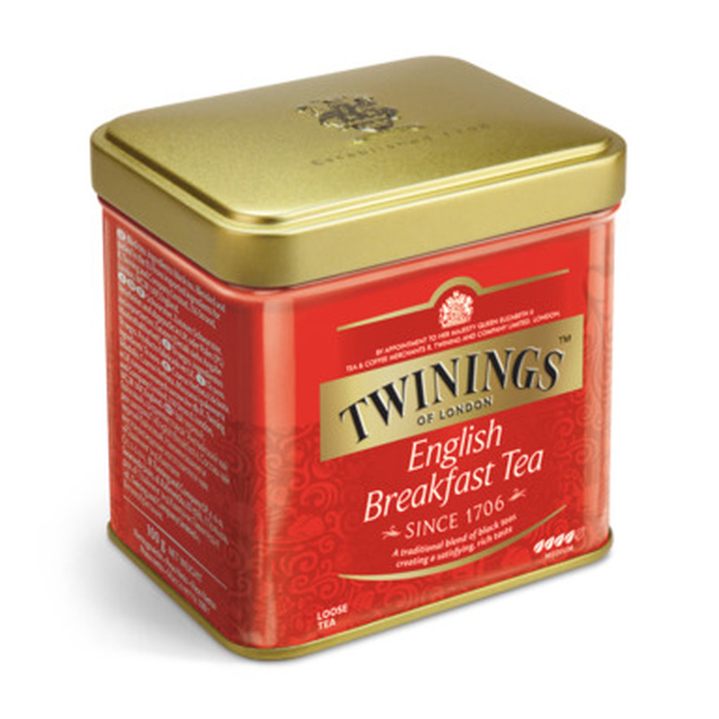 TWININGS Must tee English Breakfast 100g (metallpurk)