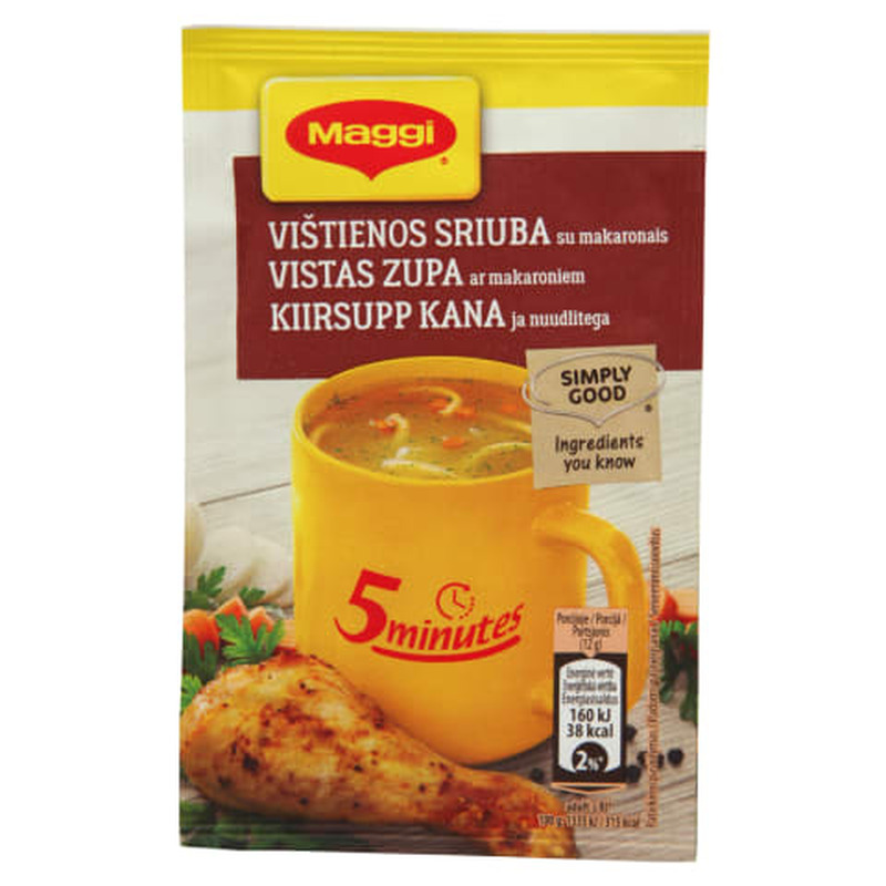 Kiirkanasupp nuudlitega 5min Maggi 12g