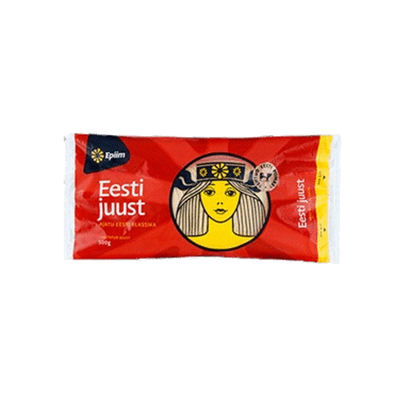 Juust Eesti E-PIIM viilutatud, 500g