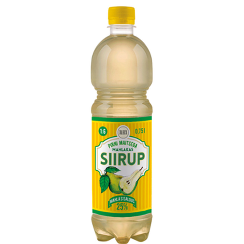 Siirup Pirni, AURA, 750 ml