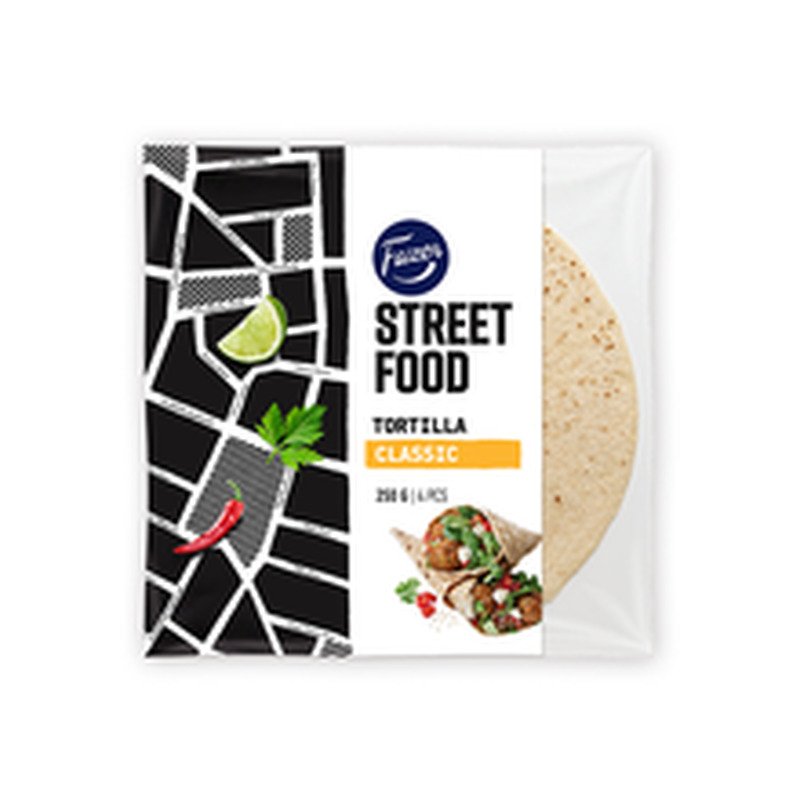 Fazer Street Food Classic tortilla 250g *