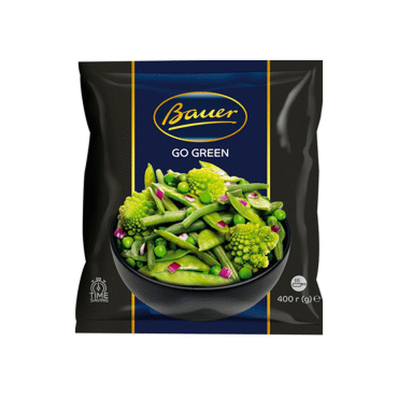 Köögiviljasegu „GO Green“, BAUER, 400g