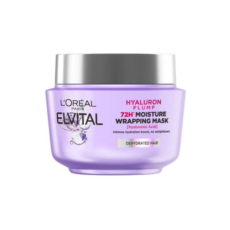 Juuksemask Elvital Hyaluron Plump, L'OREAL, 300 ml