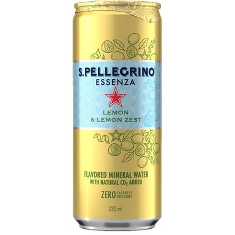 SANPELLEGRINO Essenza Lemon&Lemon Zest 330ml (purk)