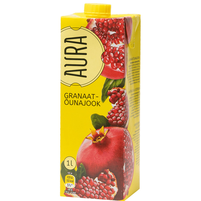 Granaatõunajook, AURA, 1 L