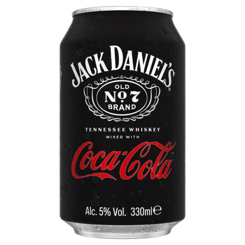 Muu alkohoolne jook Jack & Coke 5%vol 0,33 purk