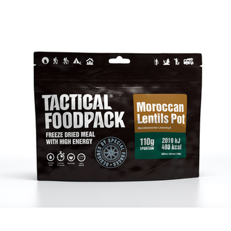 TACTICAL FOODPACK Maroko läätsepada 110g