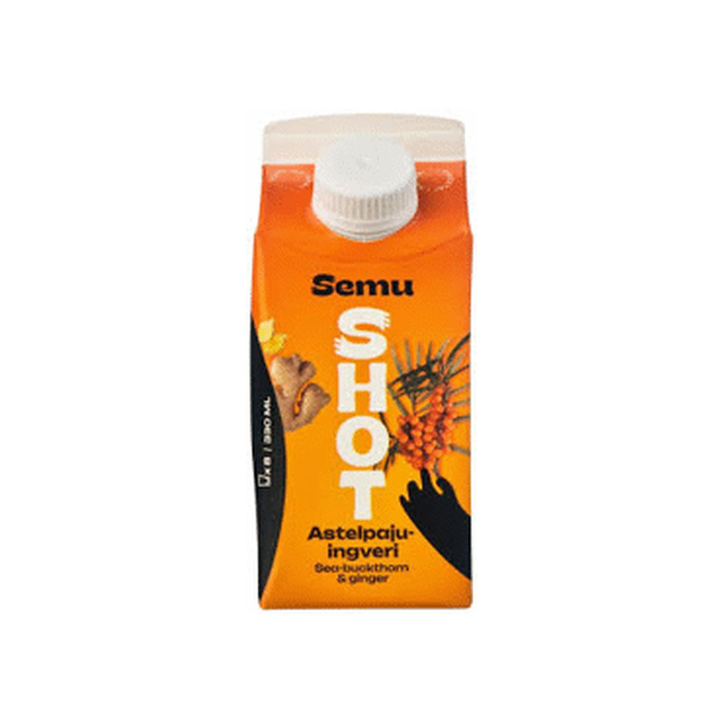 Mahe astelpaju-ingveri shot SEMU 330ml