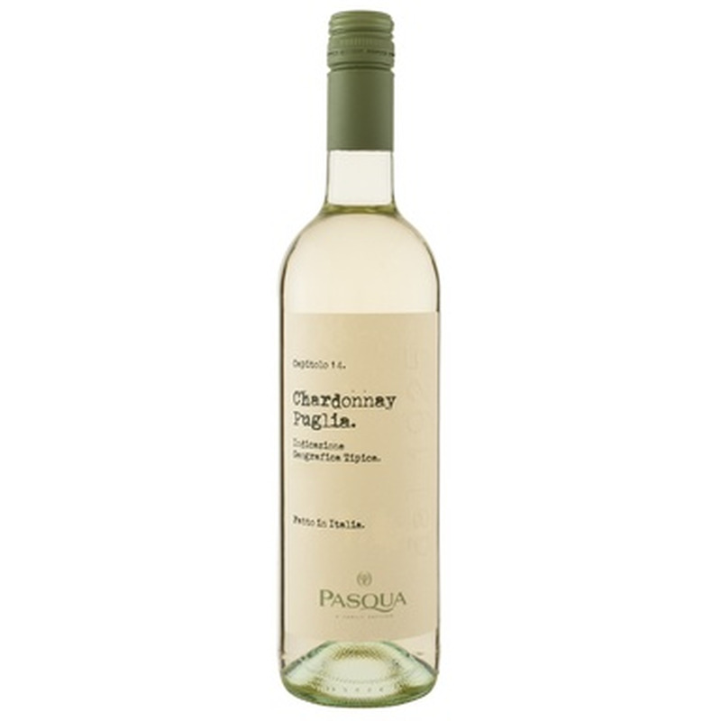 PASQUA Chardonnay Puglia 12,5% 75cl (valge, kuiv)