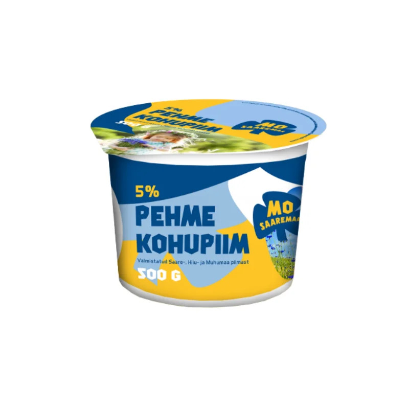 Pehme kohupiim 5%, MO SAAREMAA, 500 g