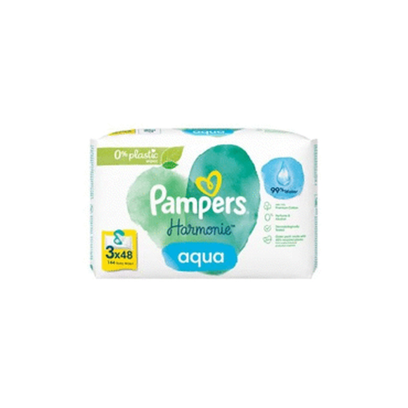 Niisk.salvrätik.PAMPERS Harmonie 3x48tk