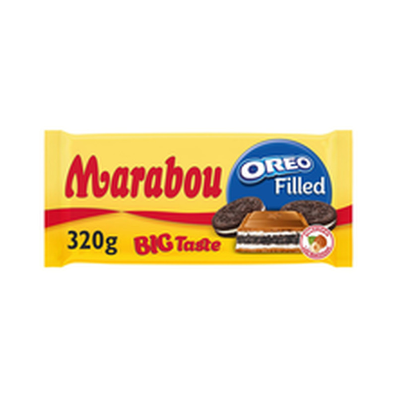 Marabou oreo big taste shokolaad 320g