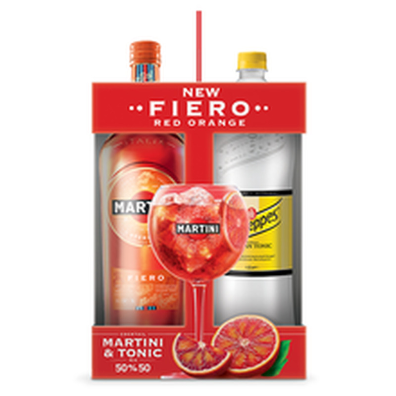 Martini Fiero Vermut 1L & Schweppes 1,35L