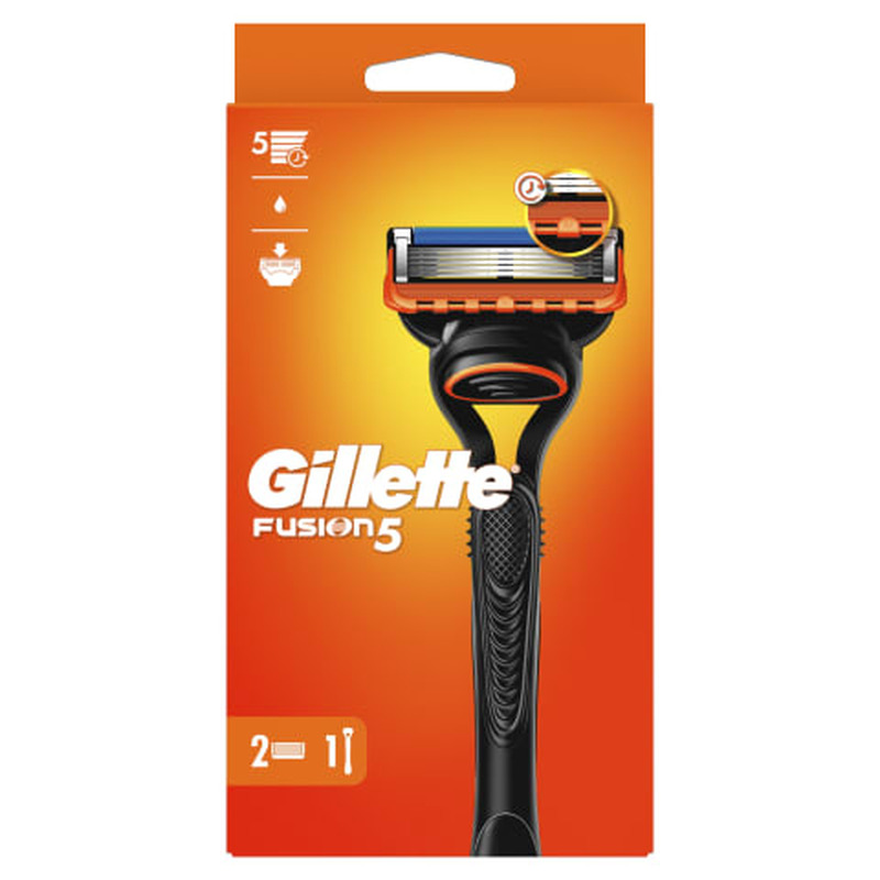 Raseerija Gillette fusion-5 +2tera