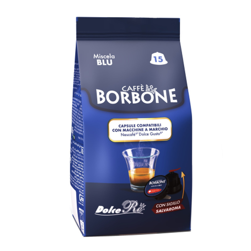 Kohvikapslid Borbone Miscela Blu Espresso 15x7g