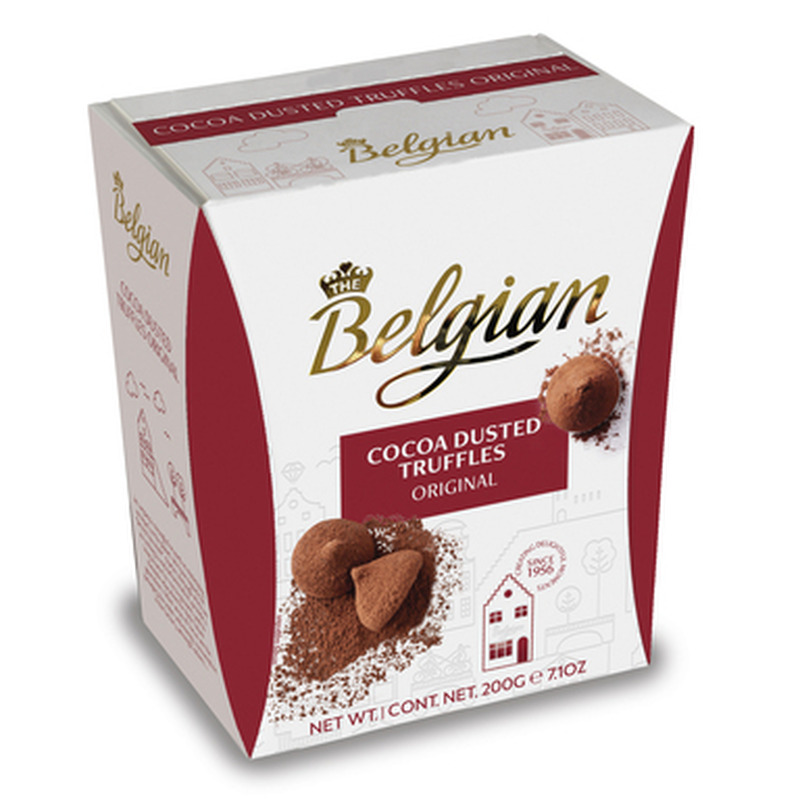 Trühvlid originaal (kakaokattega), BELGIAN, 200g