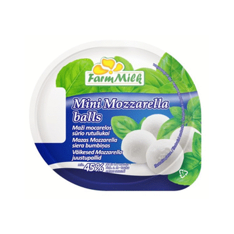 Juust Mozzarella FARM MILK Mini,125/245g