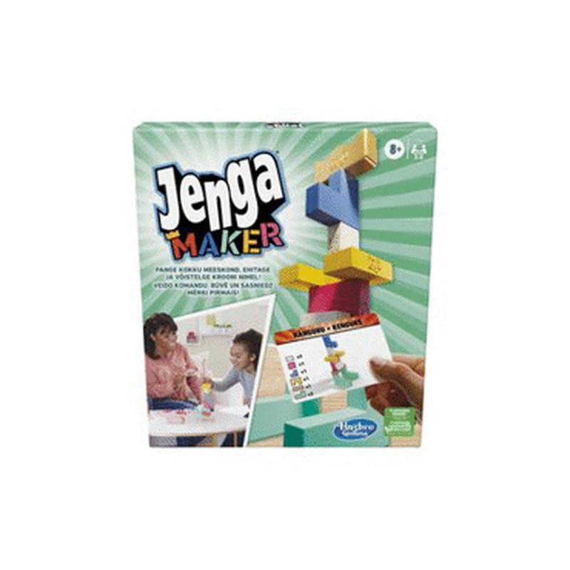 Lauamäng Jenga Maker HASBRO, est