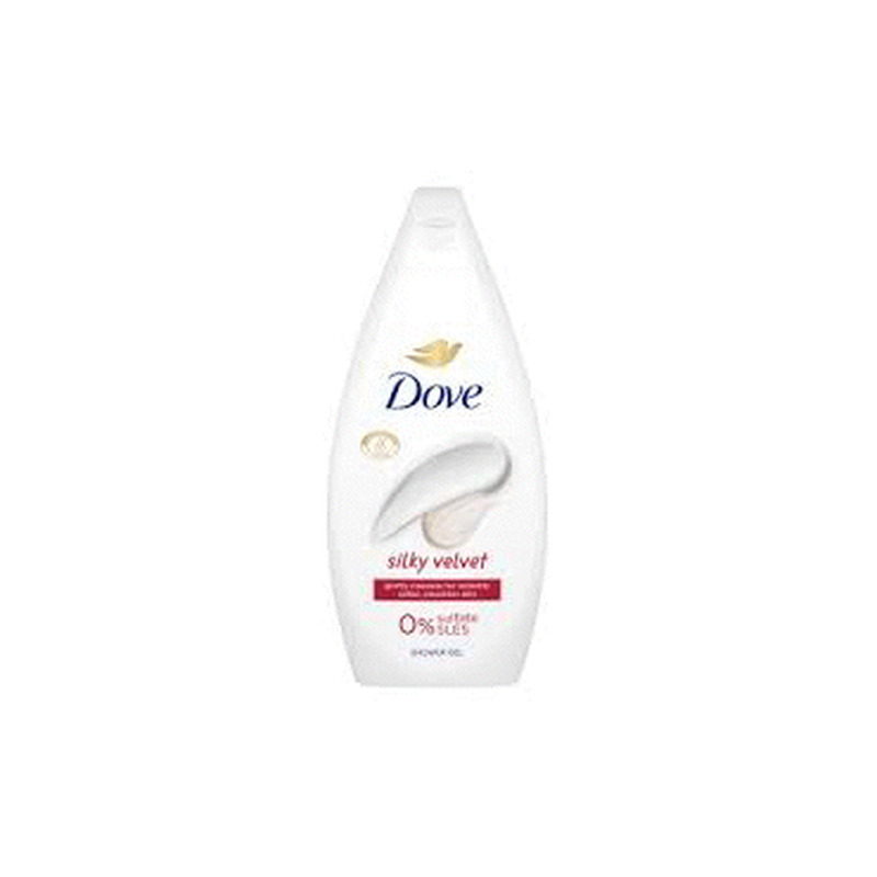 Dušigeel DOVE Silky Velvet 450ml