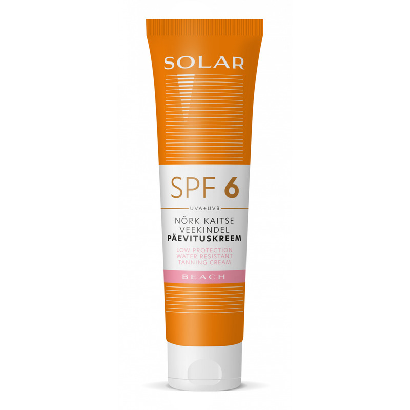 KAST 12tk! Solar päevituskreem veekindel SPF6 100 ml