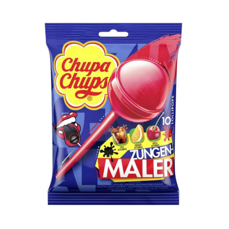 Pulgakommid kotis Tonque Painter Chupa Chups 120g