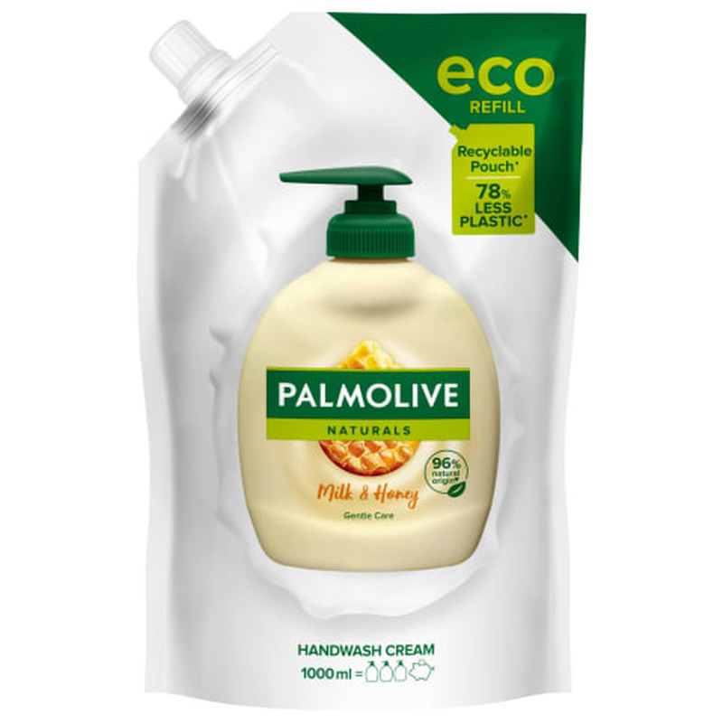 PALMOLIVE VEDELSEEP MILK & HONEY TÄITEPAKEND 1L