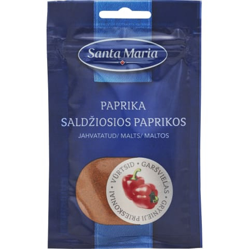 Jahvatatud paprika Santa Maria 22g