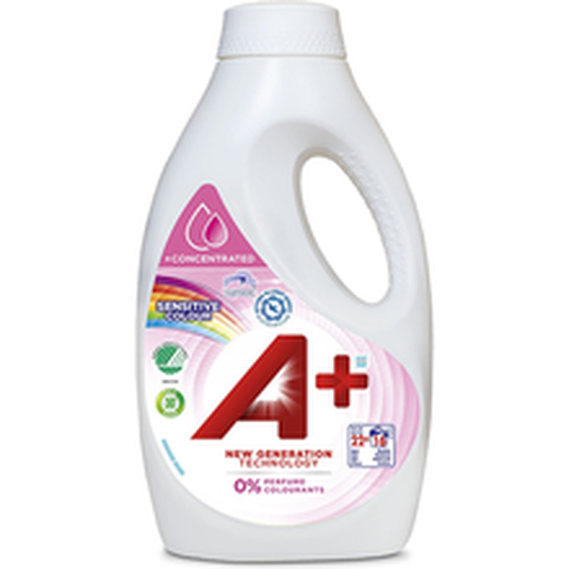 A+ pesugeel sensitive color 880ml