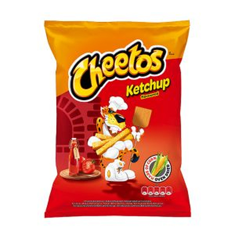 Maisikrõps ketšupimaitseline, CHEETOS, 165 g