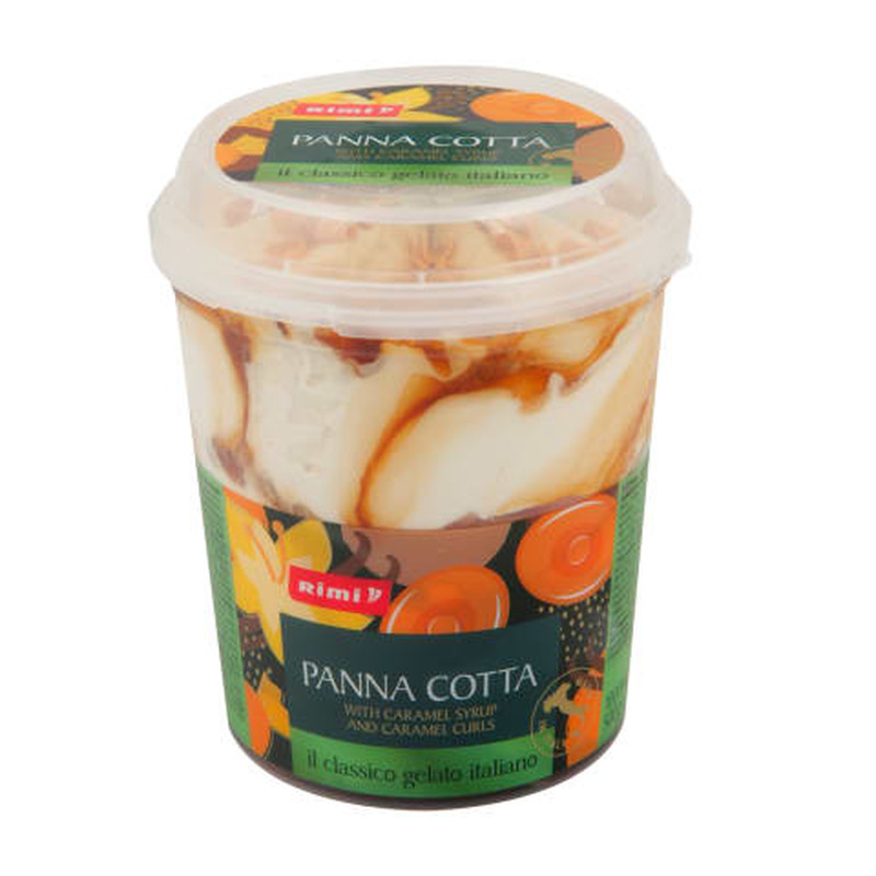 Jäätis Panna Cotta Rimi 1l/500g