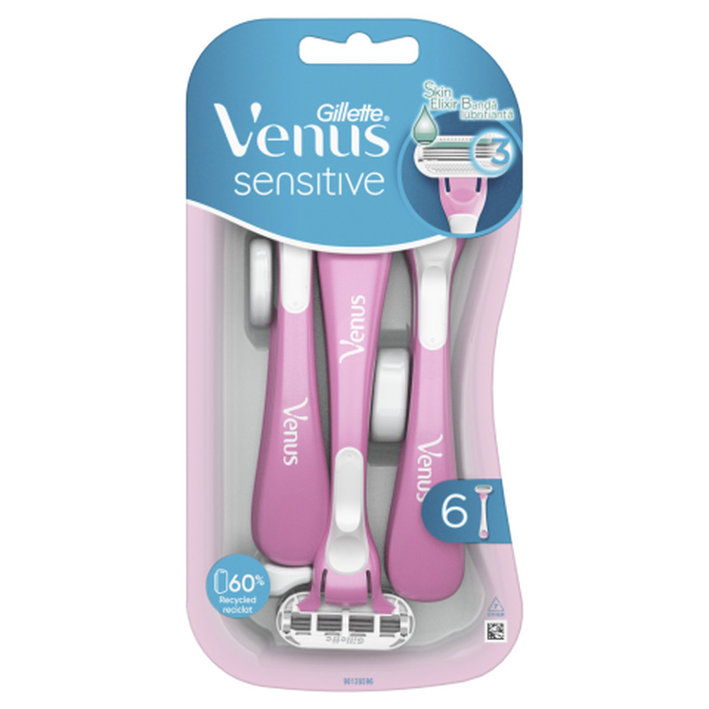 Ühekordsed Raseerijad Venus Sens, GILLETTE, 6 tk