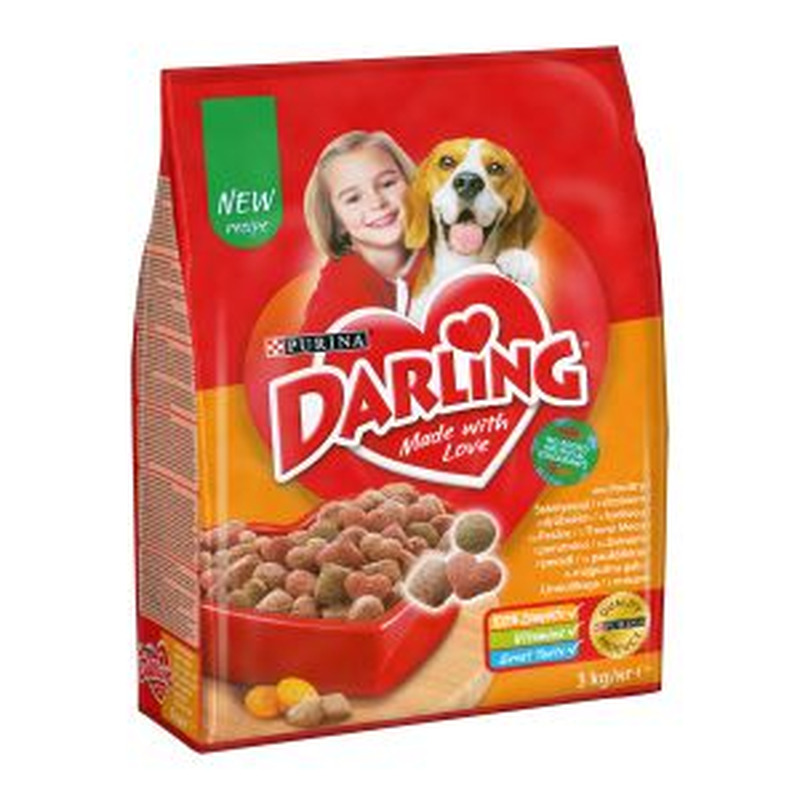 Darling kuivtoit koerale 3kg linnuliha, juurvili