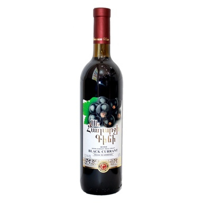 SHAHNAZARYAN Black Currant Semi-Sweet Red Fruit 12,5% 75cl