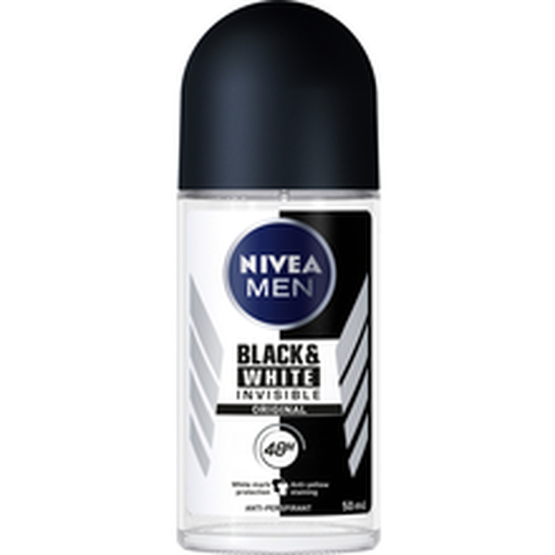 Rulldeodorant Black & White Invisible Original 50 ml