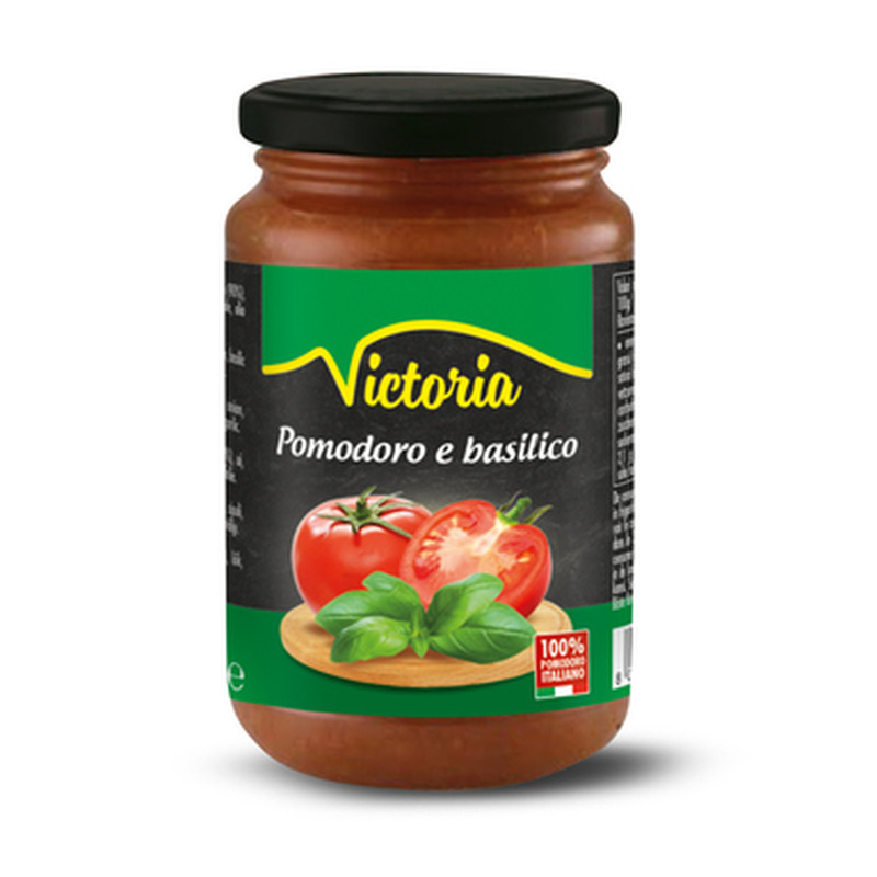 VICTORIA Tomatikaste basiilikuga 350g