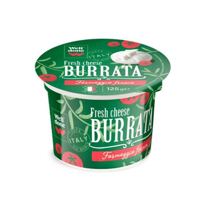 Värske juust Burrata WELL DONE, 125/260g