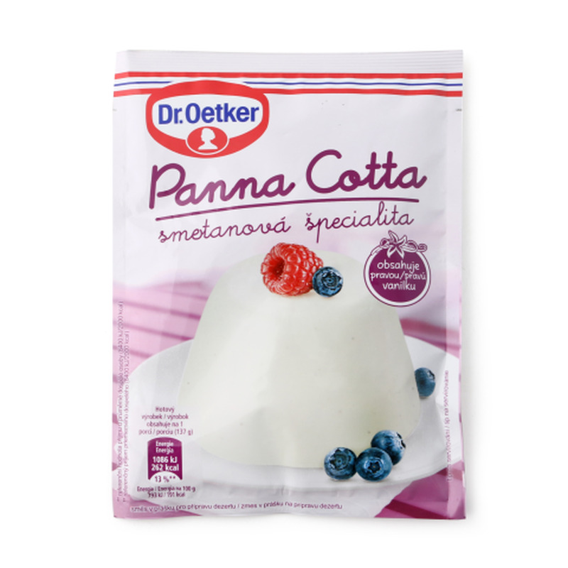 Magustoidupulber Panna Cotta Dr.Oetker 50g