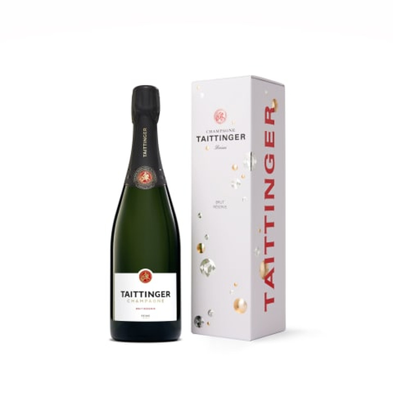 Kaitstud päritolunimetusega kvaliteetvahuvein Taittinger Brut Reserve 12,5%vol 0,75l