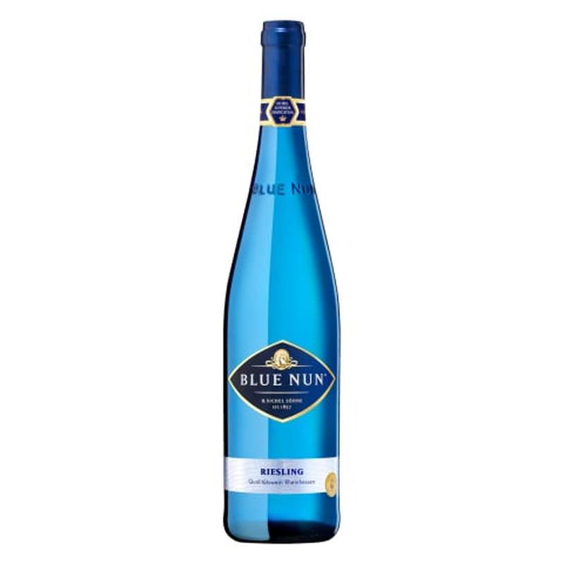 Kaitstud päritolunimetusega vein Blue Nun Riesling Rheinhessen 0,75l