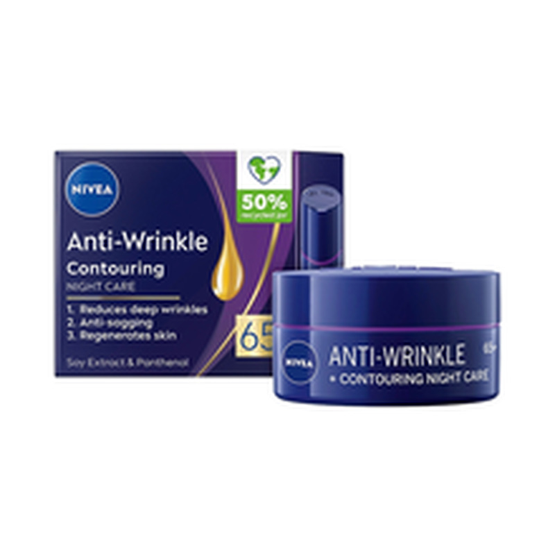 Nivea anti-wrinkle 65+ öökreem 50ml