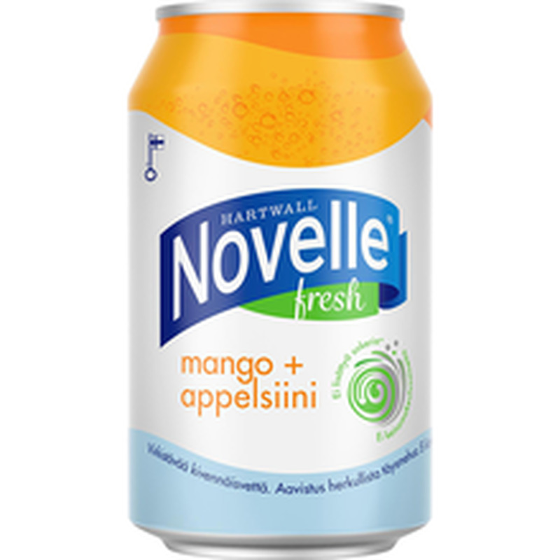 Novelle Mango-Apelsini mineraalvesi 330ml