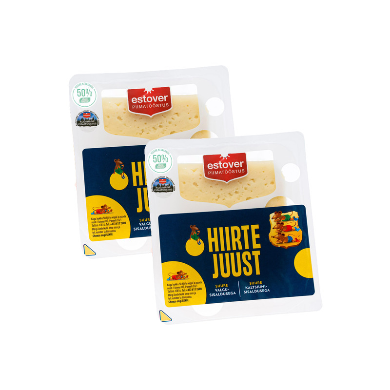 HULGI Hiirte juust viilutatud 3 tk, ESTOVER, 3 x 200 g