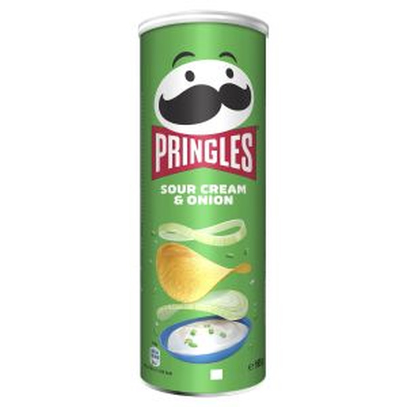 Kartulikrõpsud hapukoore-sibula, PRINGLES, 165 g